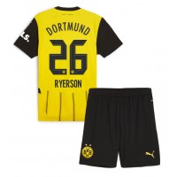 Maglia Calcio Borussia Dortmund Julian Ryerson #26 Prima Divisa Bambino 2024-25 Manica Corta (+ pantaloncini)